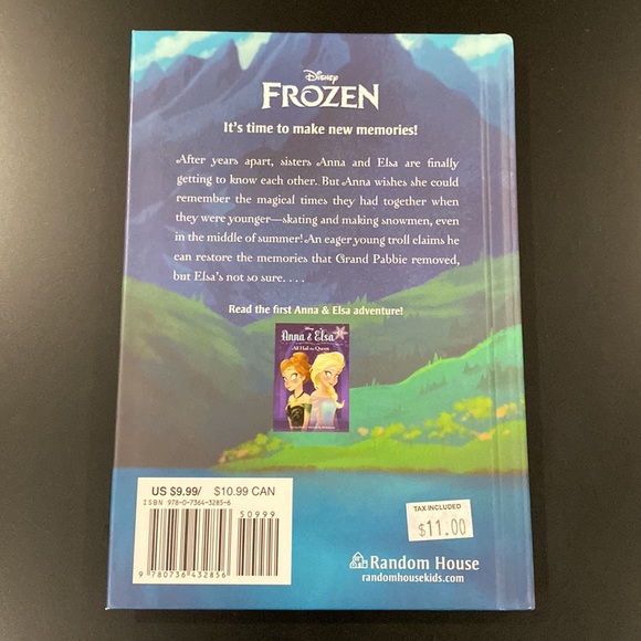 Anna & Elsa #2: Memory and Magic by Erica David - Hardcover Novel - Picture 2 of 5